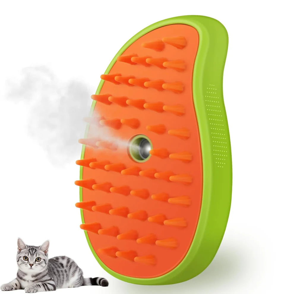 PetSphere™ Cepillo a Vapor Suave para Mascotas