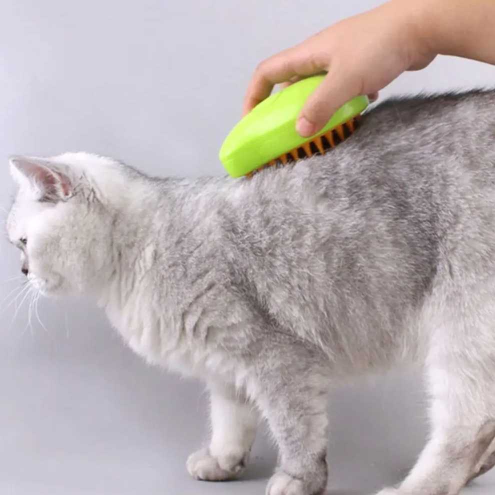 PetSphere™ Cepillo a Vapor Suave para Mascotas