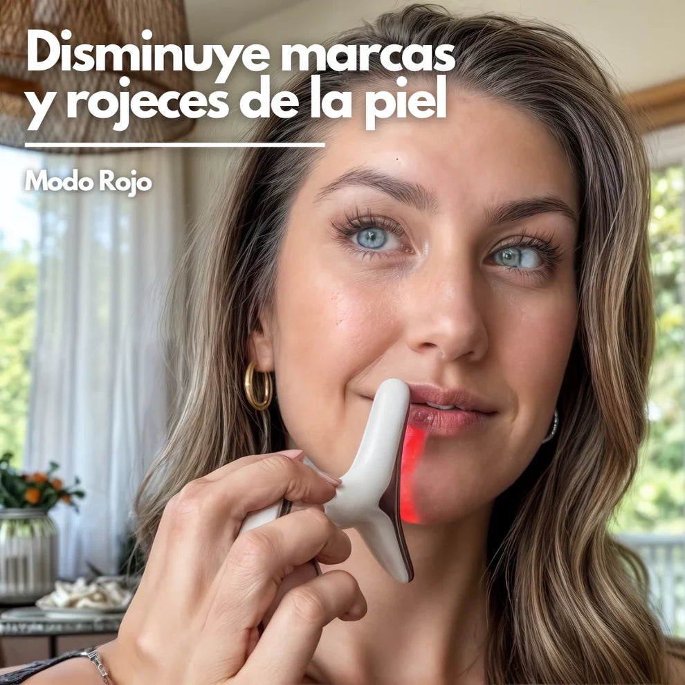 💆‍♀️ GlowSonic® Masajeador LED 7-en-1