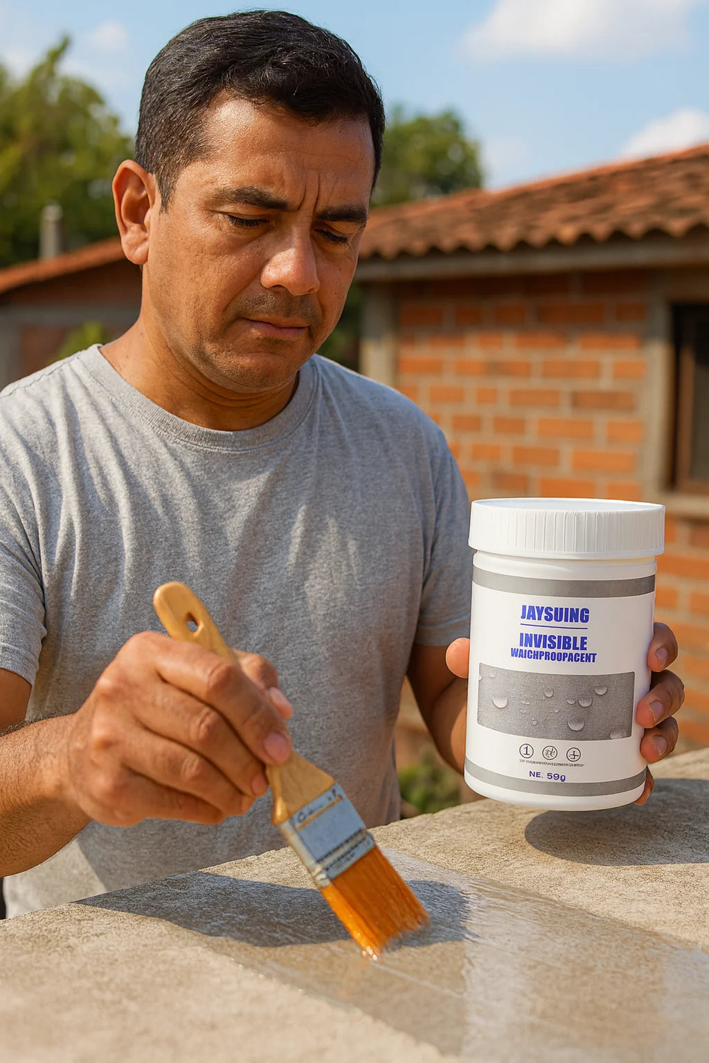 Impermeabilizante Transparente sella filtraciones, moho y humedad sin obras